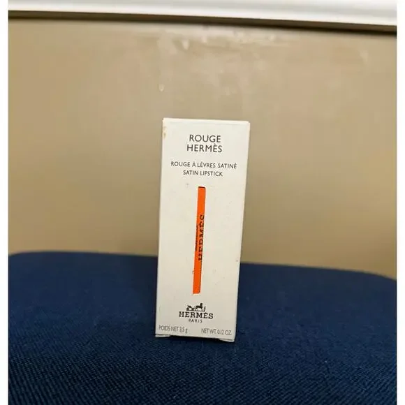 Hermès Rouge Satin Lipstick in Rouge Casaque #64 - Picture 7 of 12